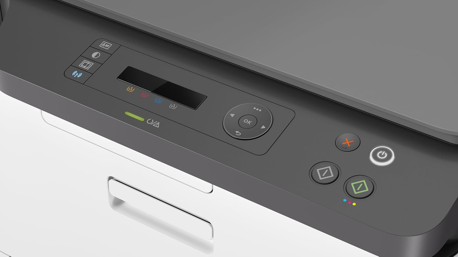 HP Color Laser 150nw Farb-Laserdrucker (Drucker, USB, LAN, WLAN),weiß-grau