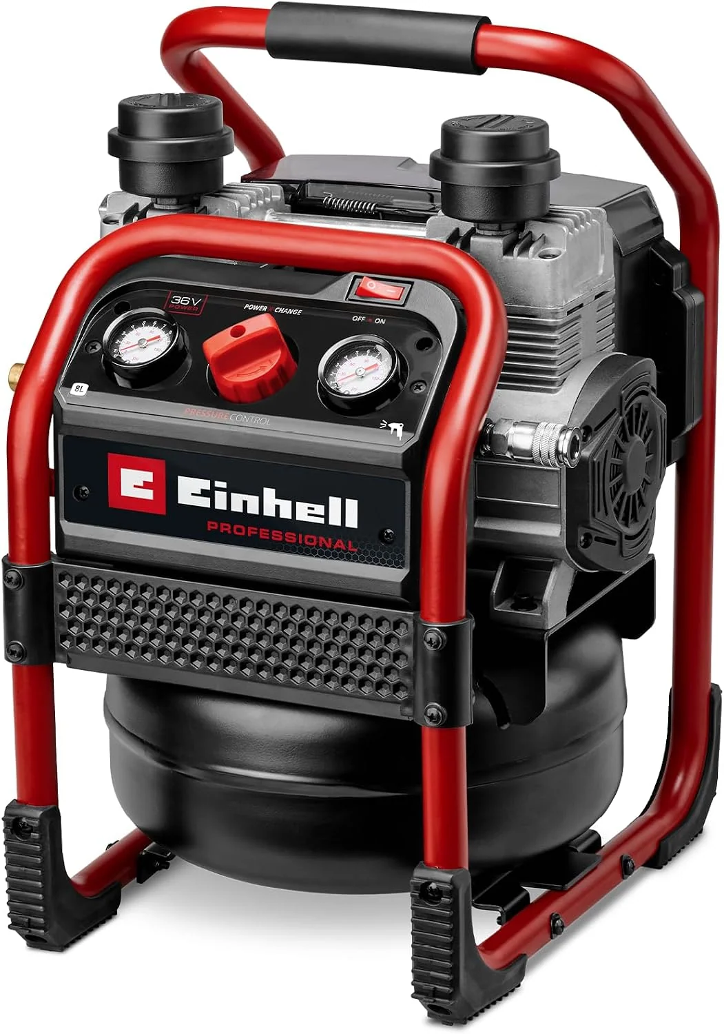 Einhell Professional Akku-Kompressor SILENZZO 36/210