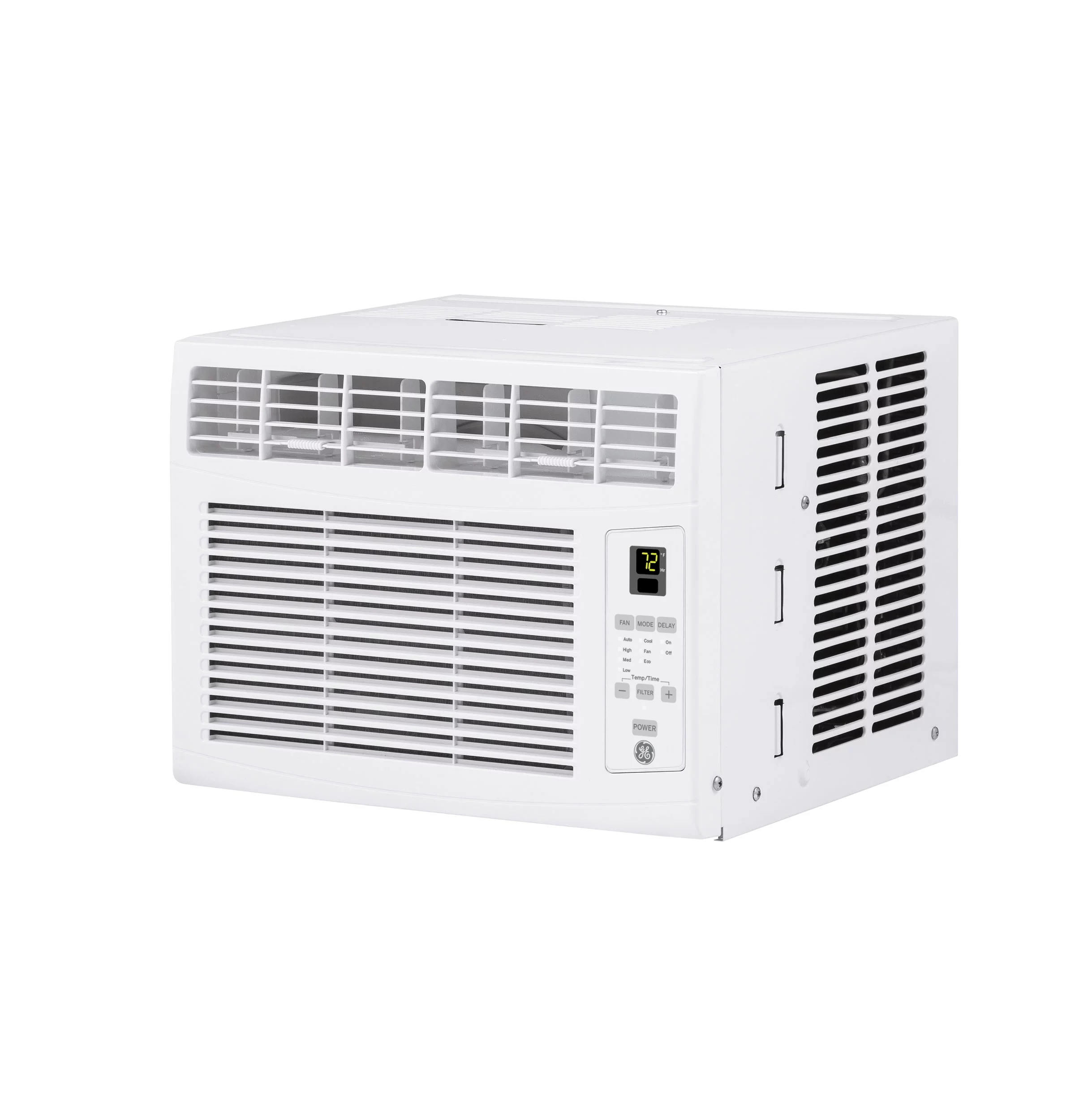 Condizionatore d'aria per finestra GE da 6.000 BTU, raffredda fino a 23 m², kit di facile installazione e telecomando inclusi, 115 V - MadeInUSA
