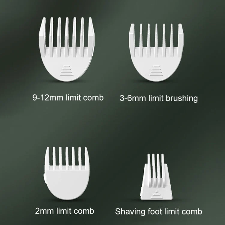4-in-1 Pet Grooming Trimmer | Quiet 45dB | USB-C Rechargeable | 50-Min Battery | Cats & Dogs