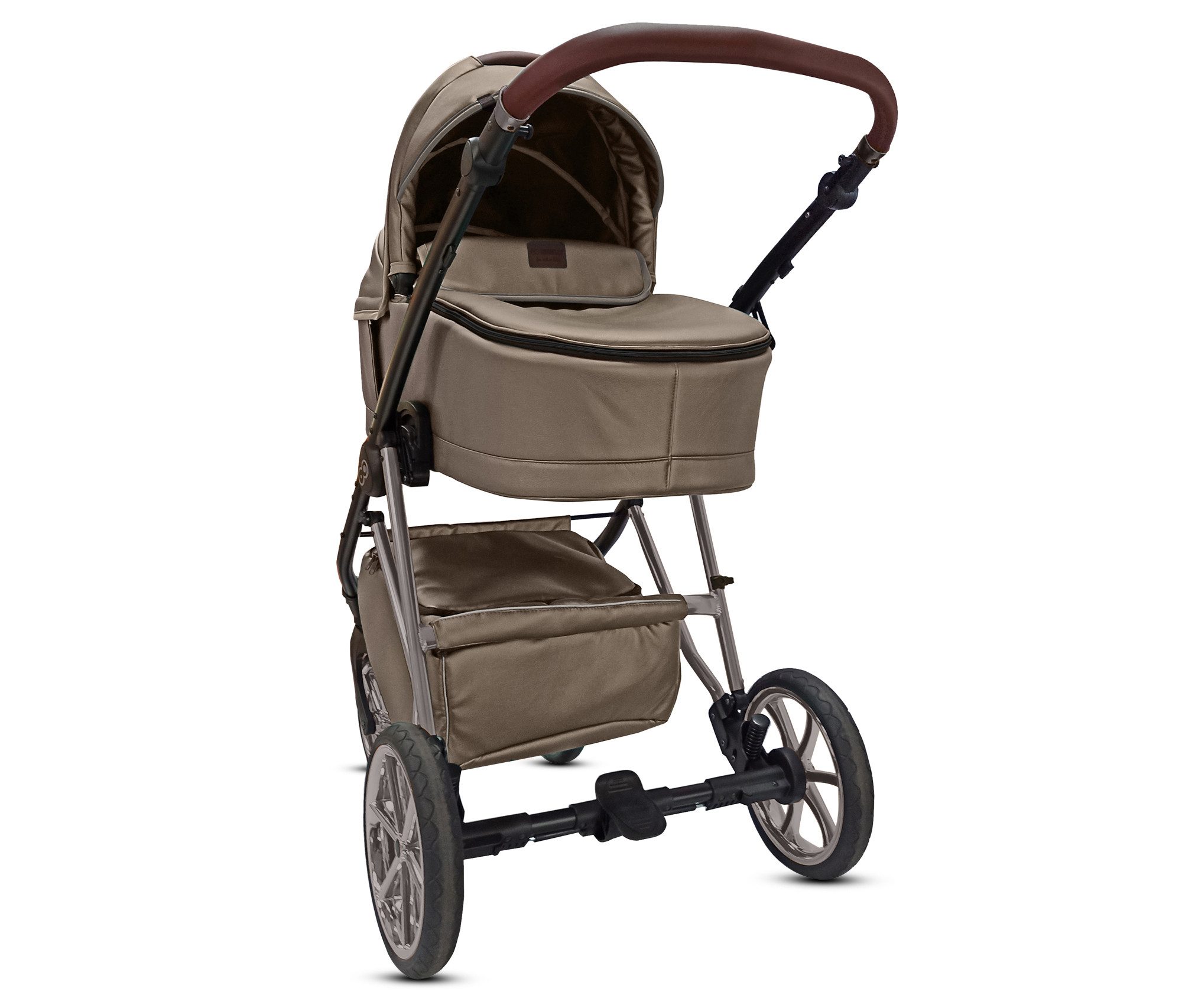 Kombi-Kinderwagen 2in1 Musse Royal, Baby Buggy Babywanne 5-Punkt-Sicherheitsgurt