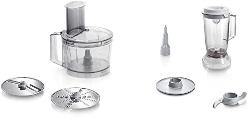 Bosch MCM3200W MultiTalent 3   Robot da Cucina Compatto, 800W, Bianco/Grigio 375 x 220 x 260mm : Amazon.it: Casa e cucina