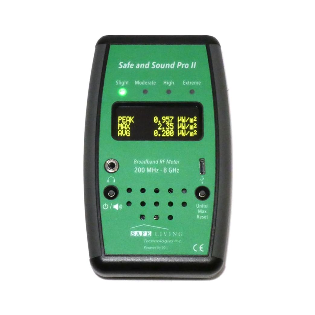 Safe and Sound PRO II RF Meter, 200MHz–8GHz