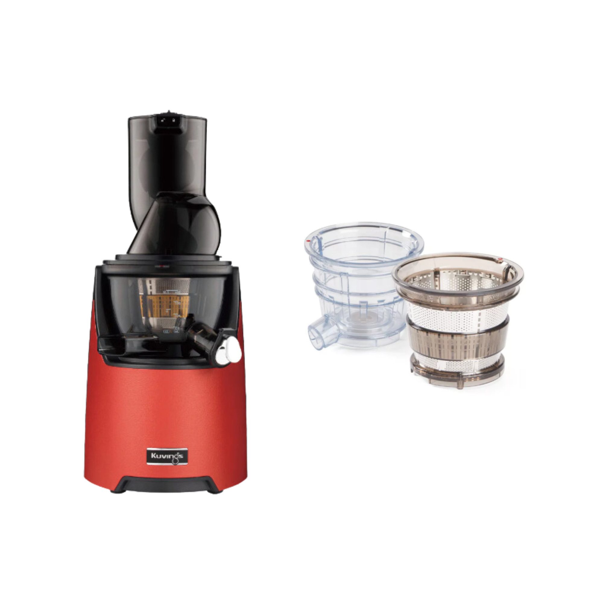 Entsafter Kuvings Evo 820 + Creme & Smoothie Strainer Bundle