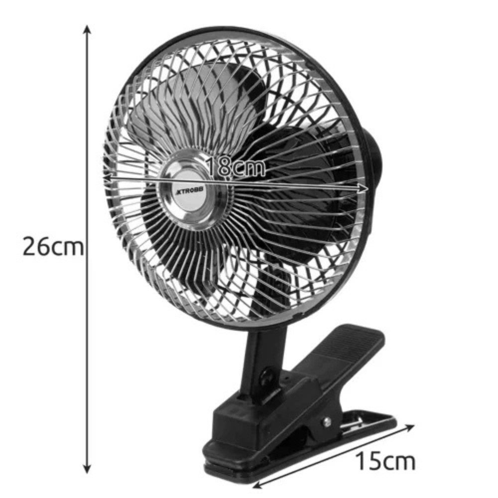 Handventilator Rotationsventilator mit Clip