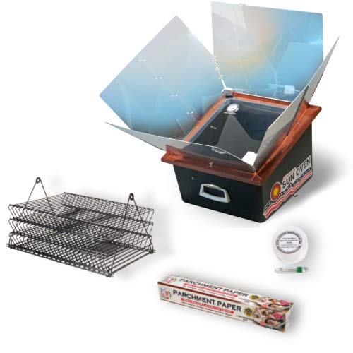 Sun Oven All American con pacchetto di accessori per la disidratazione e la preparazione