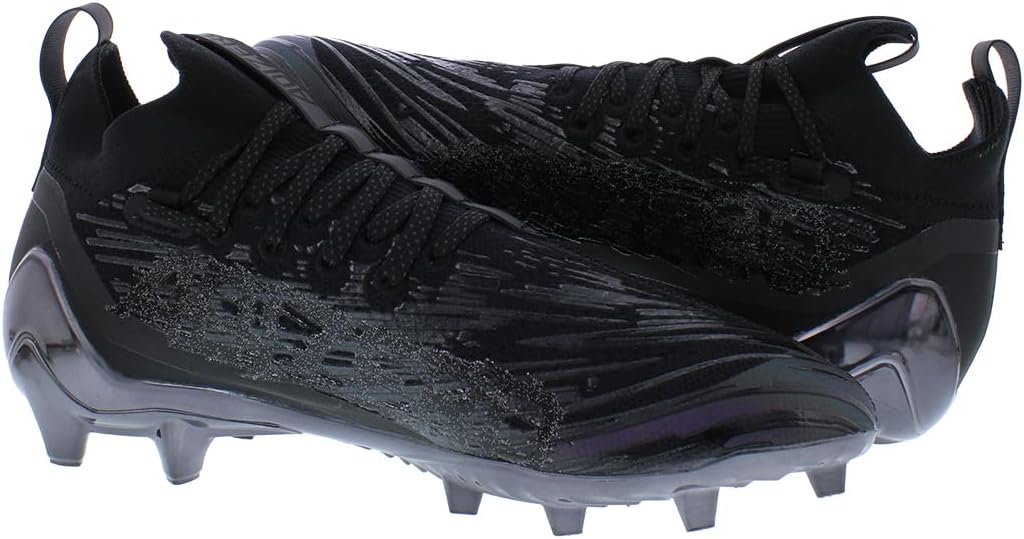 adidas Adizero Primeknit Herren Fußball-Stollen, Weiß und Silber