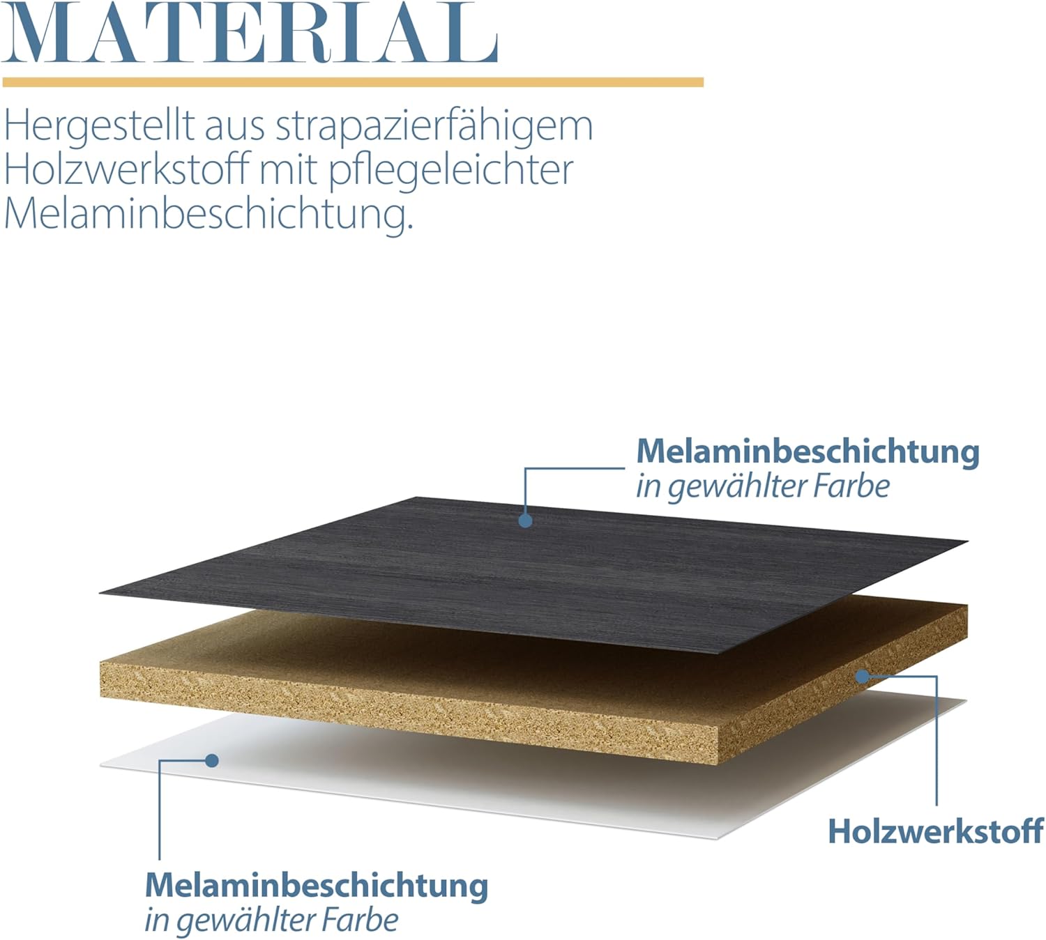 Planetmöbel Nyx Badmöbel Waschtisch mit Unterschrank 45 x 85,9 x 42 cm Wotan Eiche/Anthrazit, Badezimmermöbel für Gäste-Bad, WC