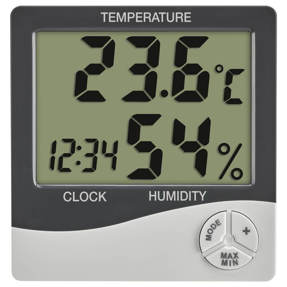 Wetterstation Digitales Thermo-Hygrometer zur Luftfeuchtigkeitsmessung in 30.5058.02