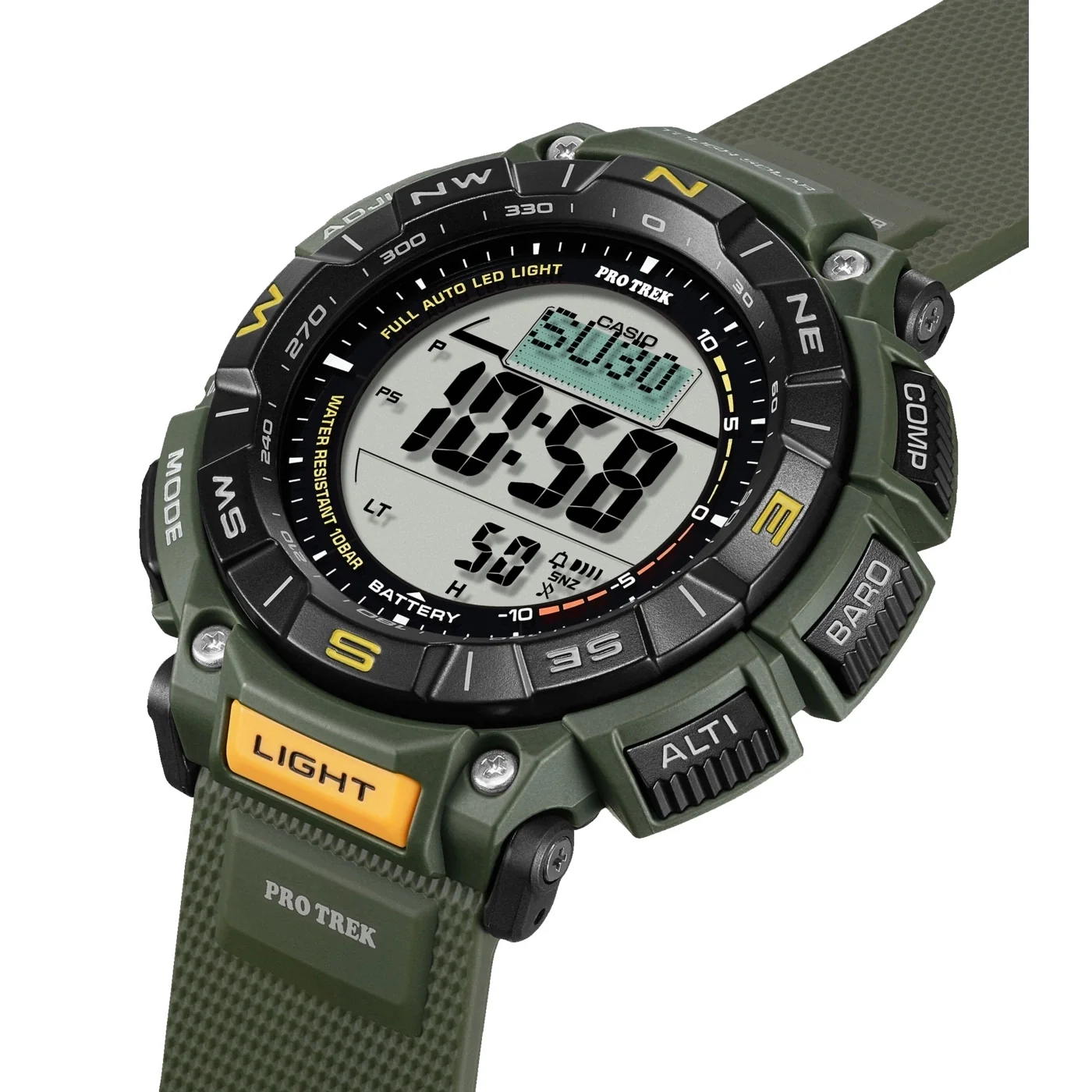 Orologio Casio Pro Trek PRG-340-3ER in resina ecosostenibile