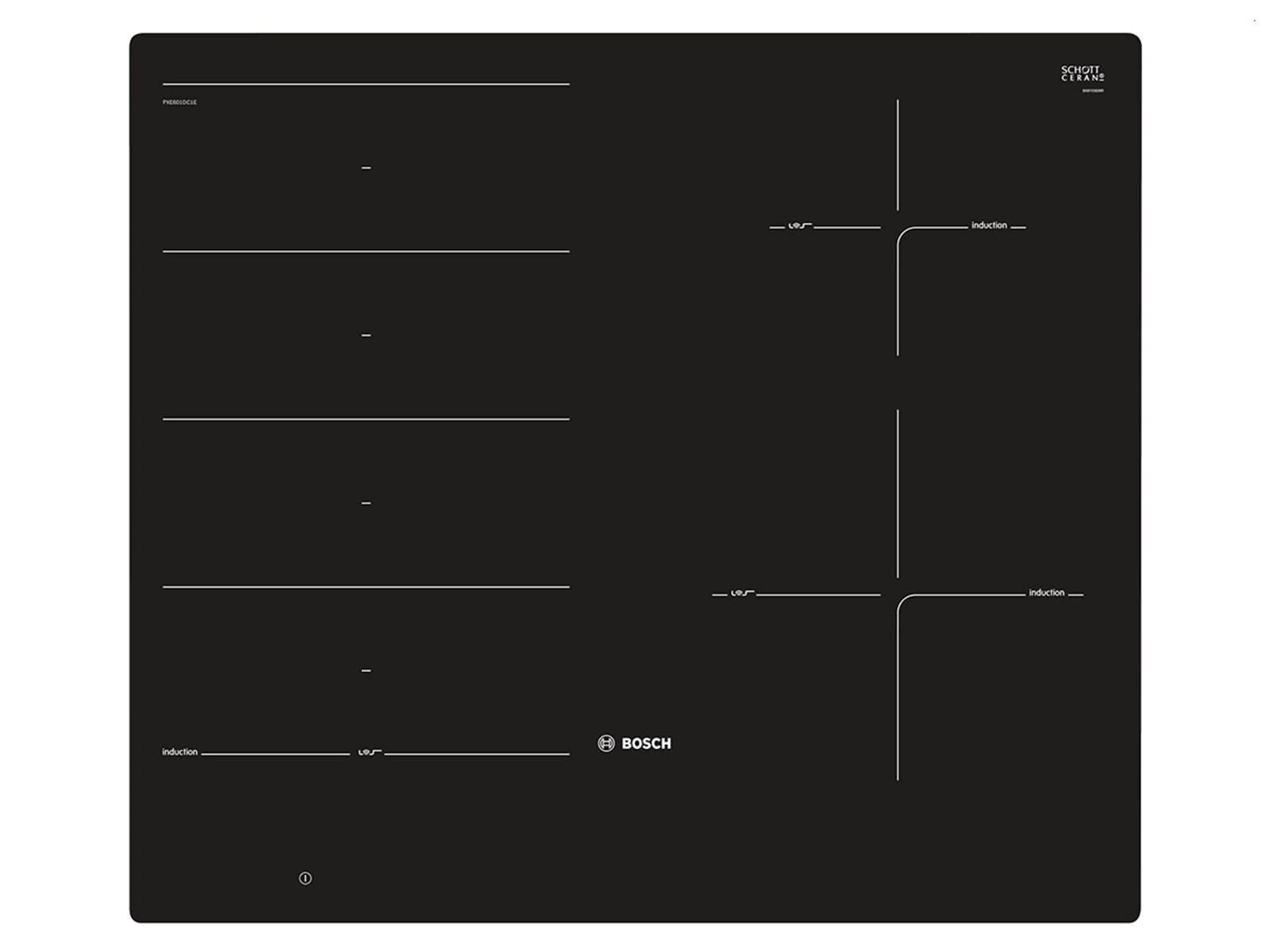 Induktions-Kochfeld Serie, 8 PXE601DC1E