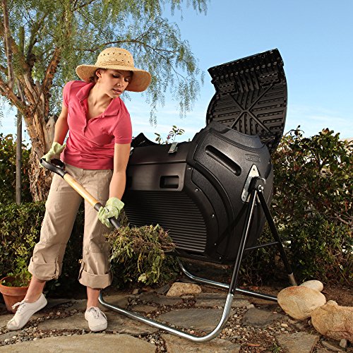 Lifetime 304 Litri (80 Litri) Compost Tumbler – Nero : Amazon.it: Giardino e giardinaggio