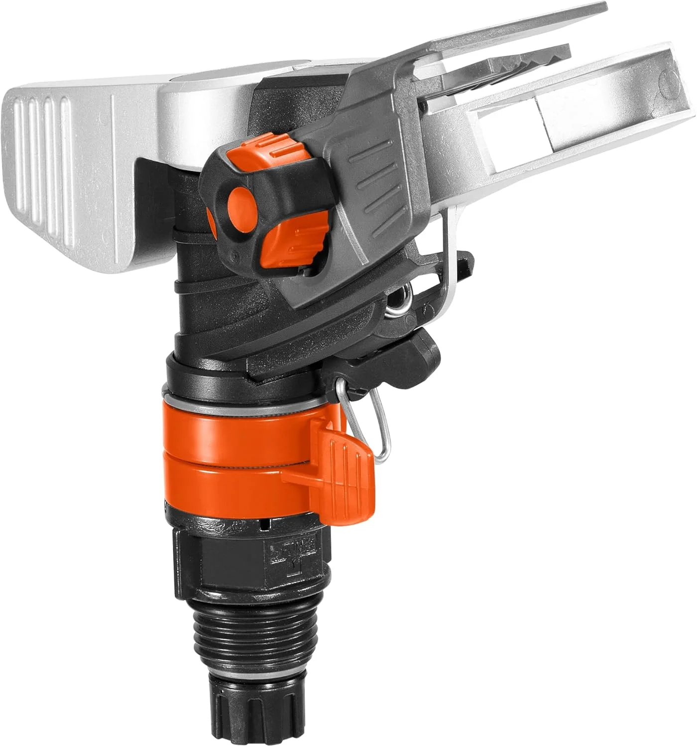 Gardena Comfort veelvlakssproeier AquaContour Automatic: vlakberegening voor de individuele besproeiing van bijna elke tuinomtrek, eenvoudig te programmeren, reikwijdte 2,5-10,5 m (8133-20)