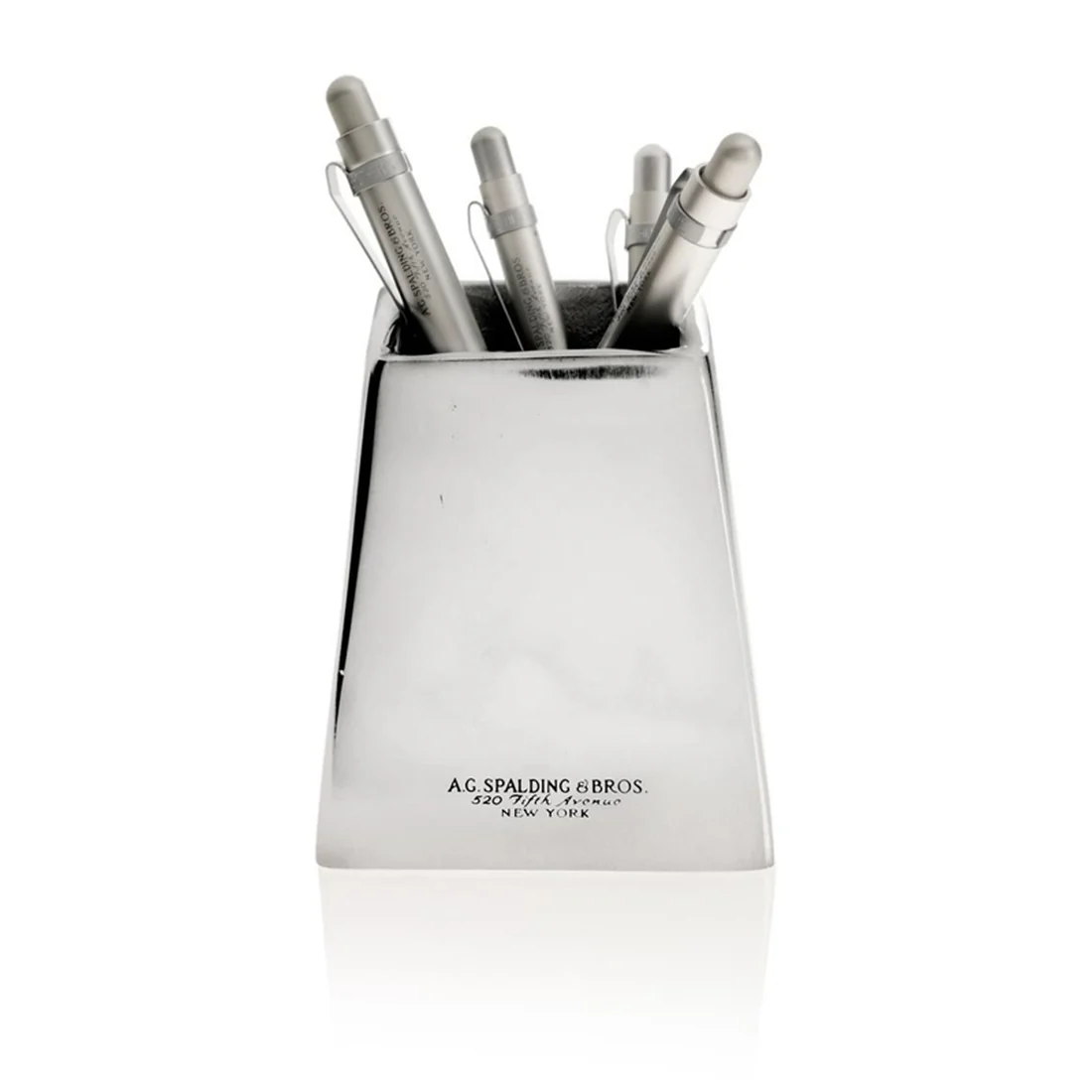 Portapenne Spalding & Bros in fusione d'alluminio 310753U828