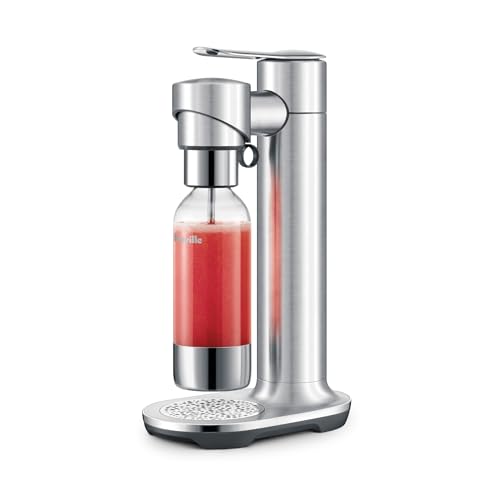 Breville InFizz Fusion Sparkling Beverage Carbonator BCA800BSS, Brushed Stainless Steel: Home & Kitchen