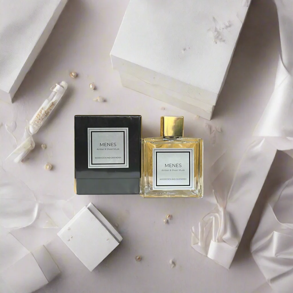 Menes Eau de Parfum a?? Citrus, Amber & Sheer Musk | Luxury Fragrance