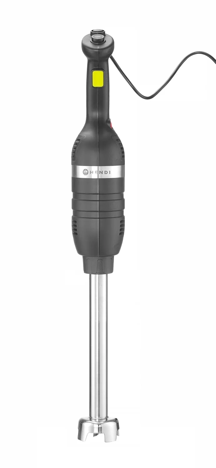 HENDI Mixer, 400 mm, 230 V, 500 W, 80 L, Silber, Stab, Stablänge:, variable Geschwindigkeit: 4000 bis 16000 U/min, bis zu