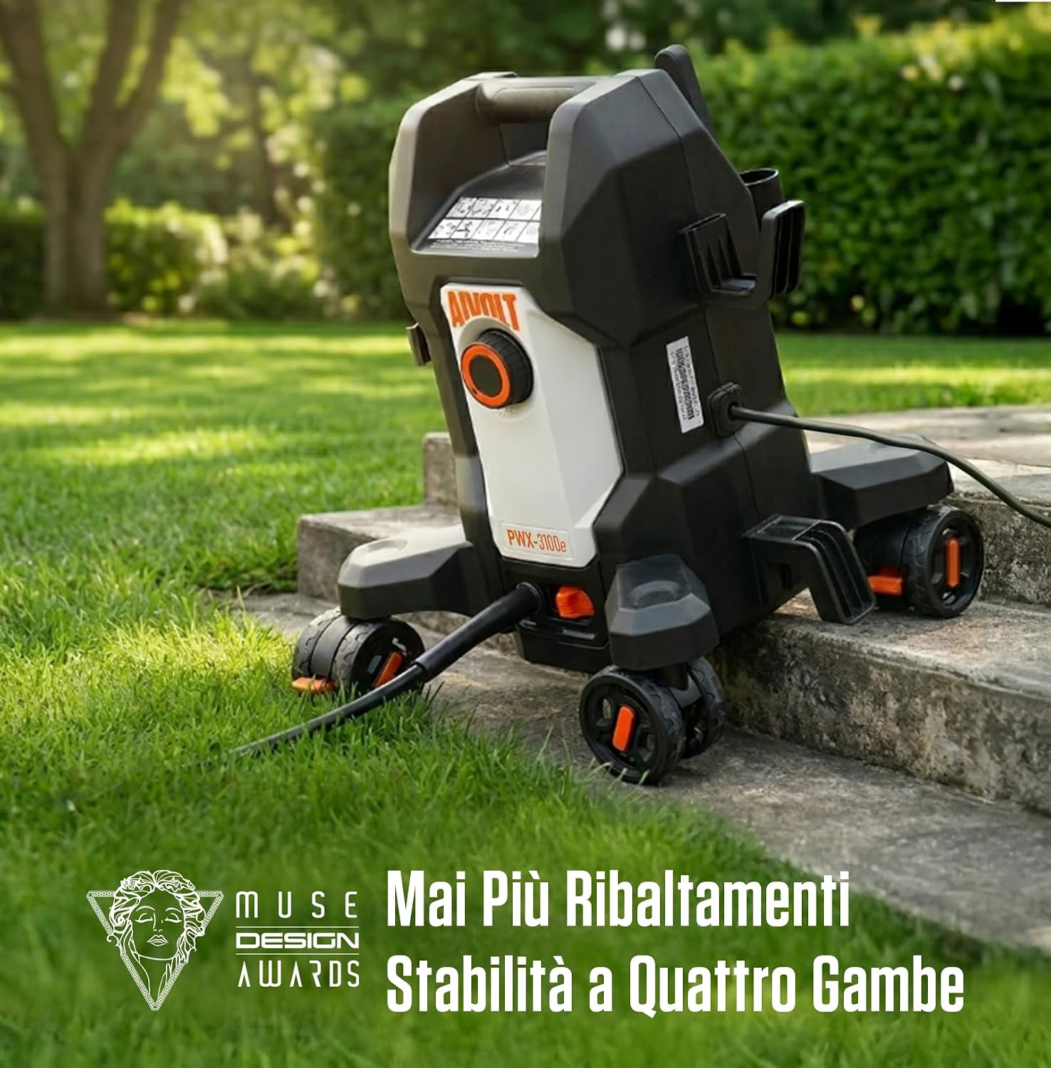 AIVOLT Idropulitrice ad Alta Pressione da 1800W, 170 Bar