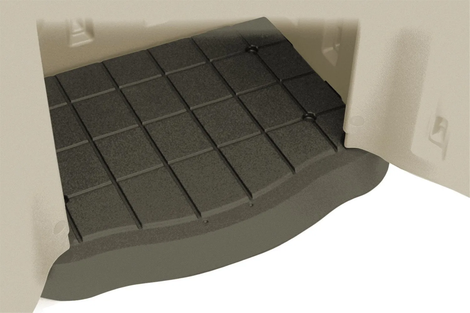 Armadio verticale da esterno in resina Rubbermaid, resistente alle intemperie.
