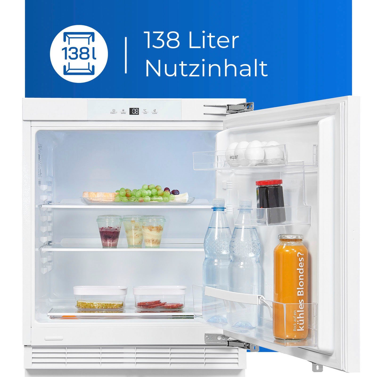 Einbaukühlschrank UKS140-V-FE-010E