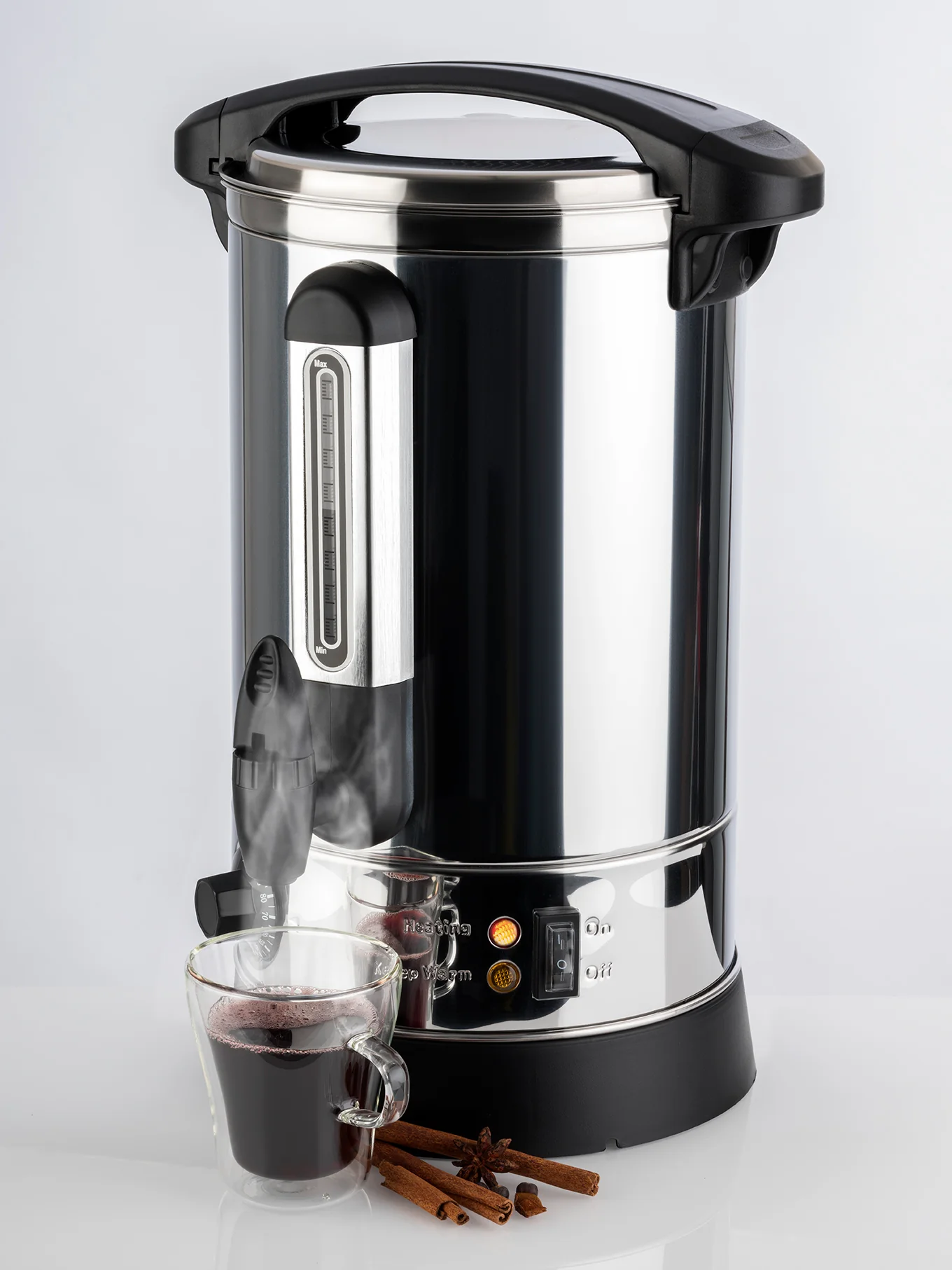 2025 Distributore bevande calde 6,9 l 1500 Watt acciaio inox