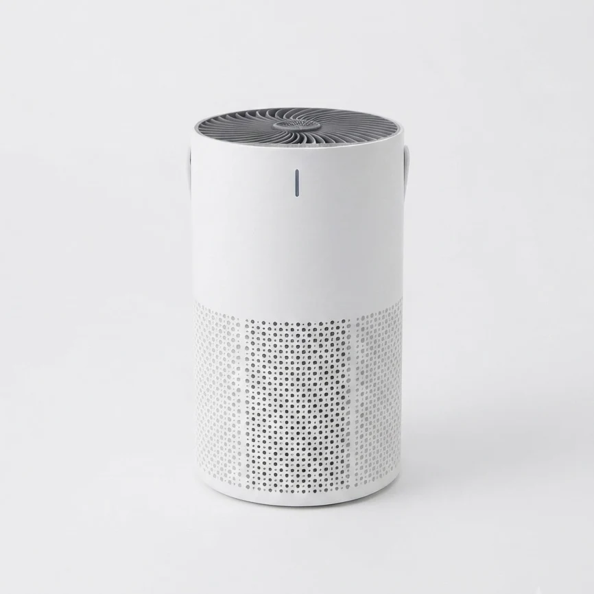 Compact Air Purifier | H13 True HEPA Filter for Pet Dander, Odor & Allergens | 3 Speed Settings, Portable Design