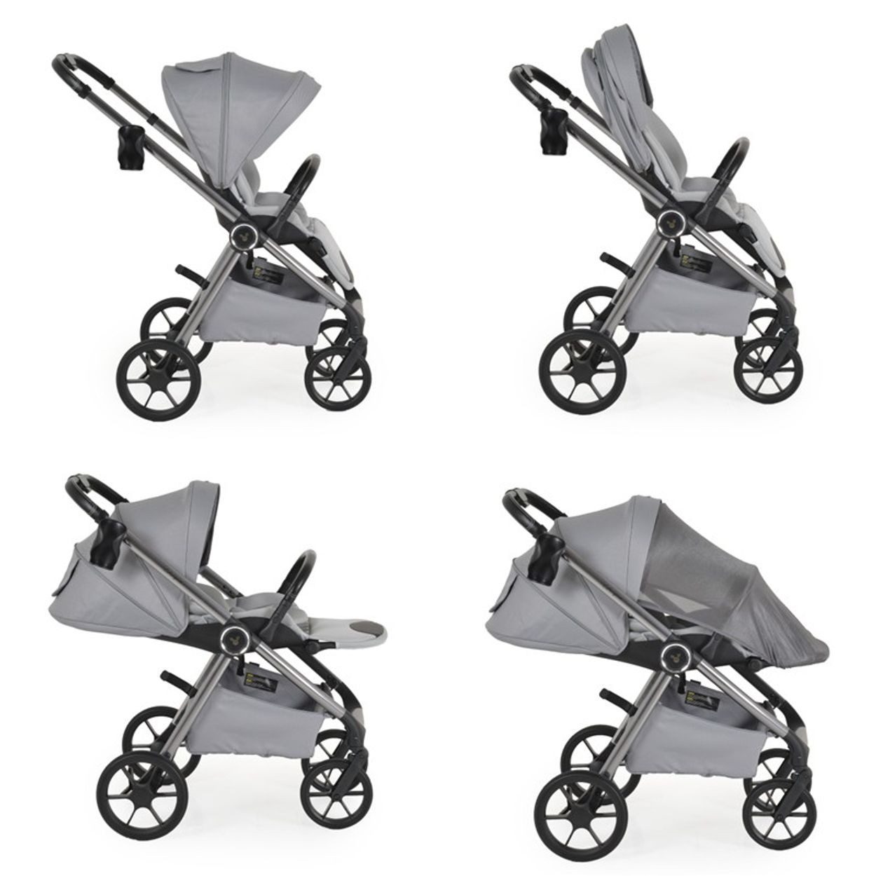 Kombi-Kinderwagen Kombikinderwagen Unique 3 in 1