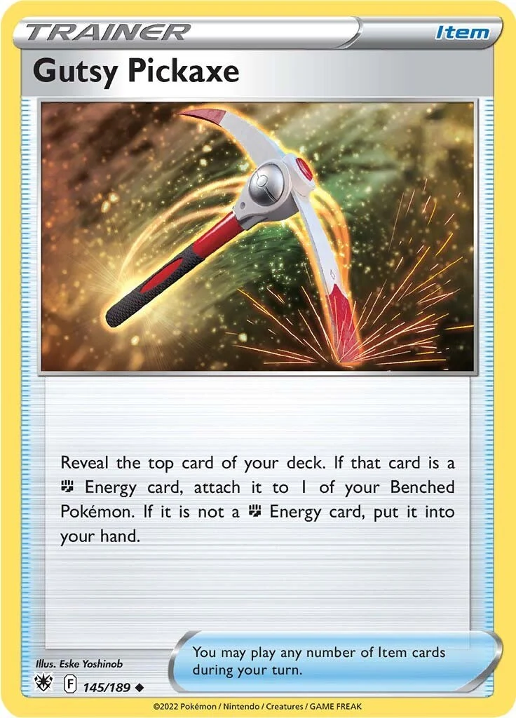 Gutsy Pickaxe (145/189) (SWSH10: Astral Radiance)