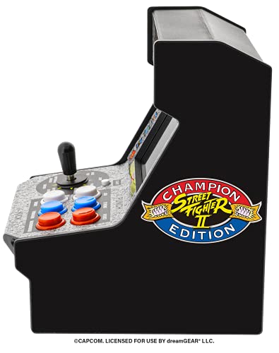 MY ARCADE 7.5"" Collectible Street Fighter II Champion Edition Micro Player (Premium Edition) : Giochi e giocattoli