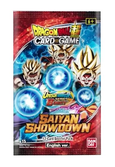 Dragon Ball Super Card Game - Saiyan Showdown【B15】- Booster Pack