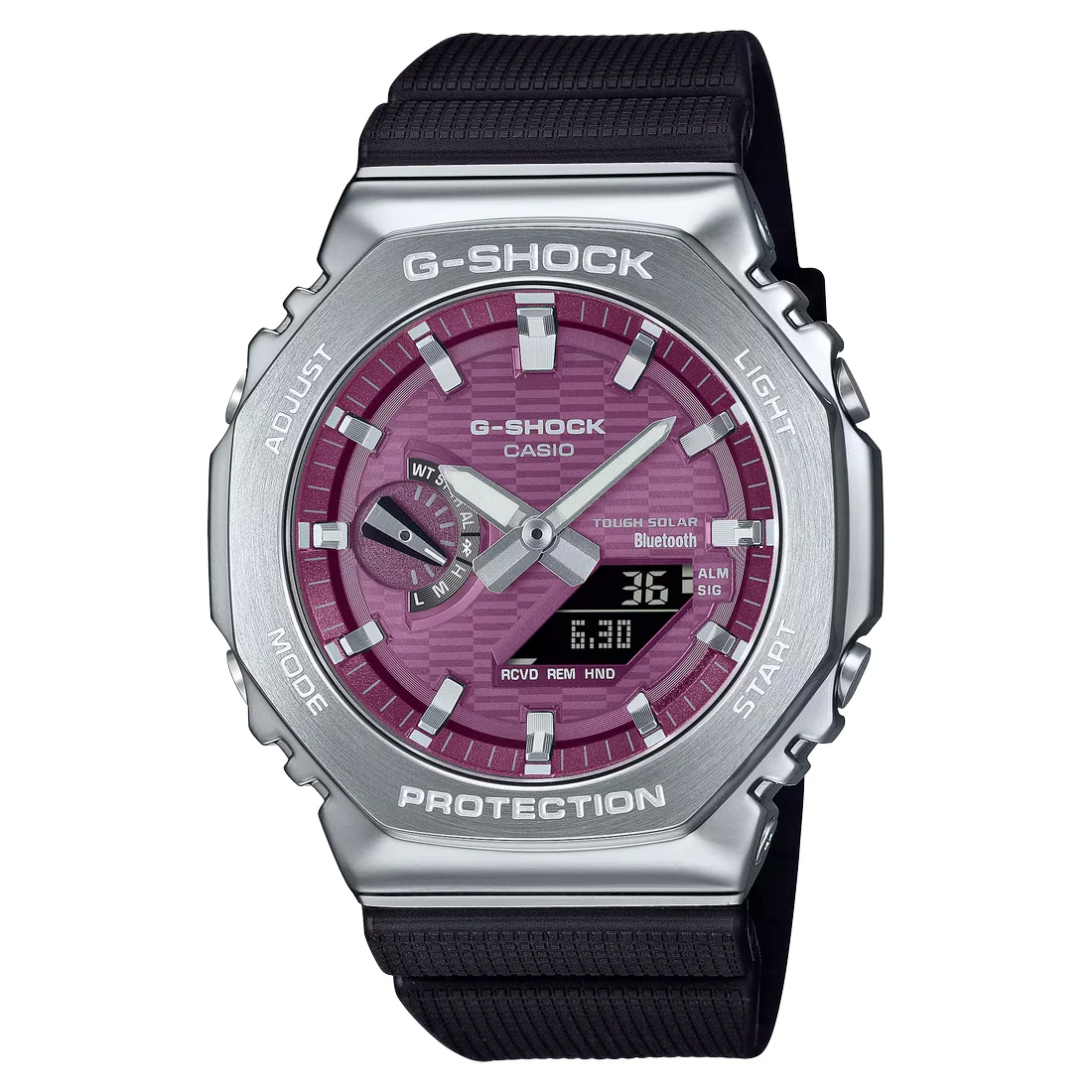 Orologio G-Shock GBM-2100A-4BER bordeaux solare e bluetooth