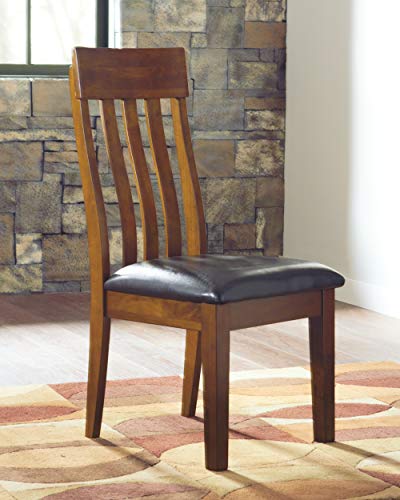 Ashley Furniture Signature Design   Ralene Upholstered Dining Side Chair   Rake Back Style   Set of 2   Medium Brown : Amazon.it: Casa e cucina