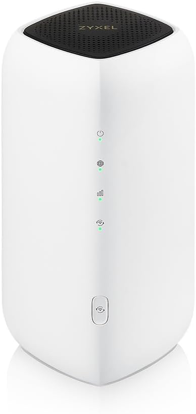 Zyxel 5G NR 4,67 Gbps Router interno| Router AX1800 WiFi 6| Nebula Cloud Management| Condividere il WiFi con 64 dispositivi [Nebula FWA505]