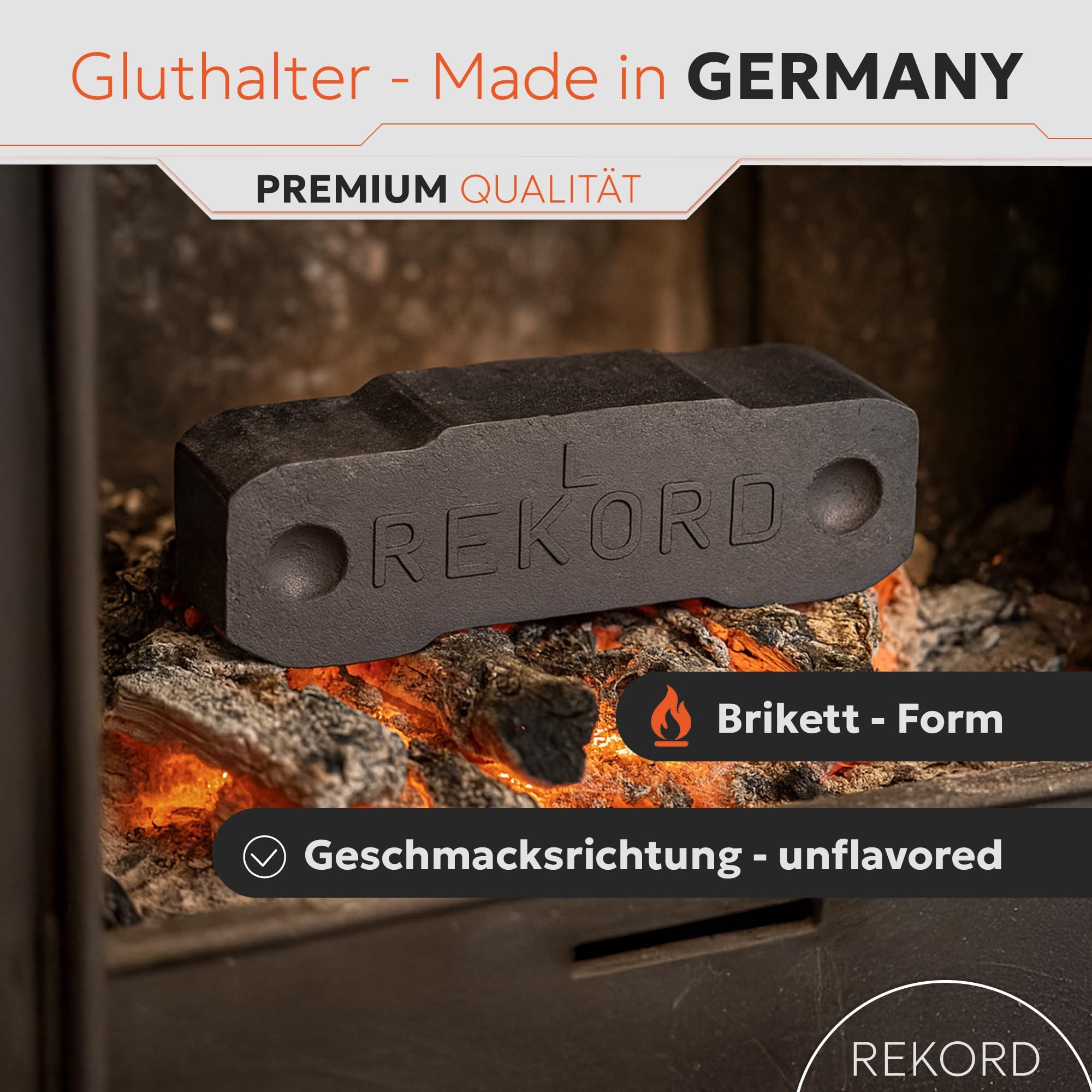 Braunkohlebriketts 900 kg 90 x 10 kg Palette Papierverpackung mit langanhaltender Glut und geringem Schwefelanteil