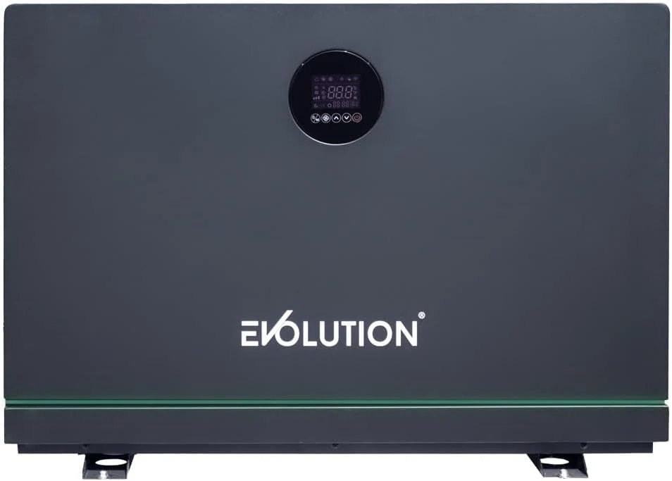EVOLUTION Heizpumpen, 60m, schwarz, Full Inverter Wärmepumpe Highline 13 bis ³ App Timer Heizen