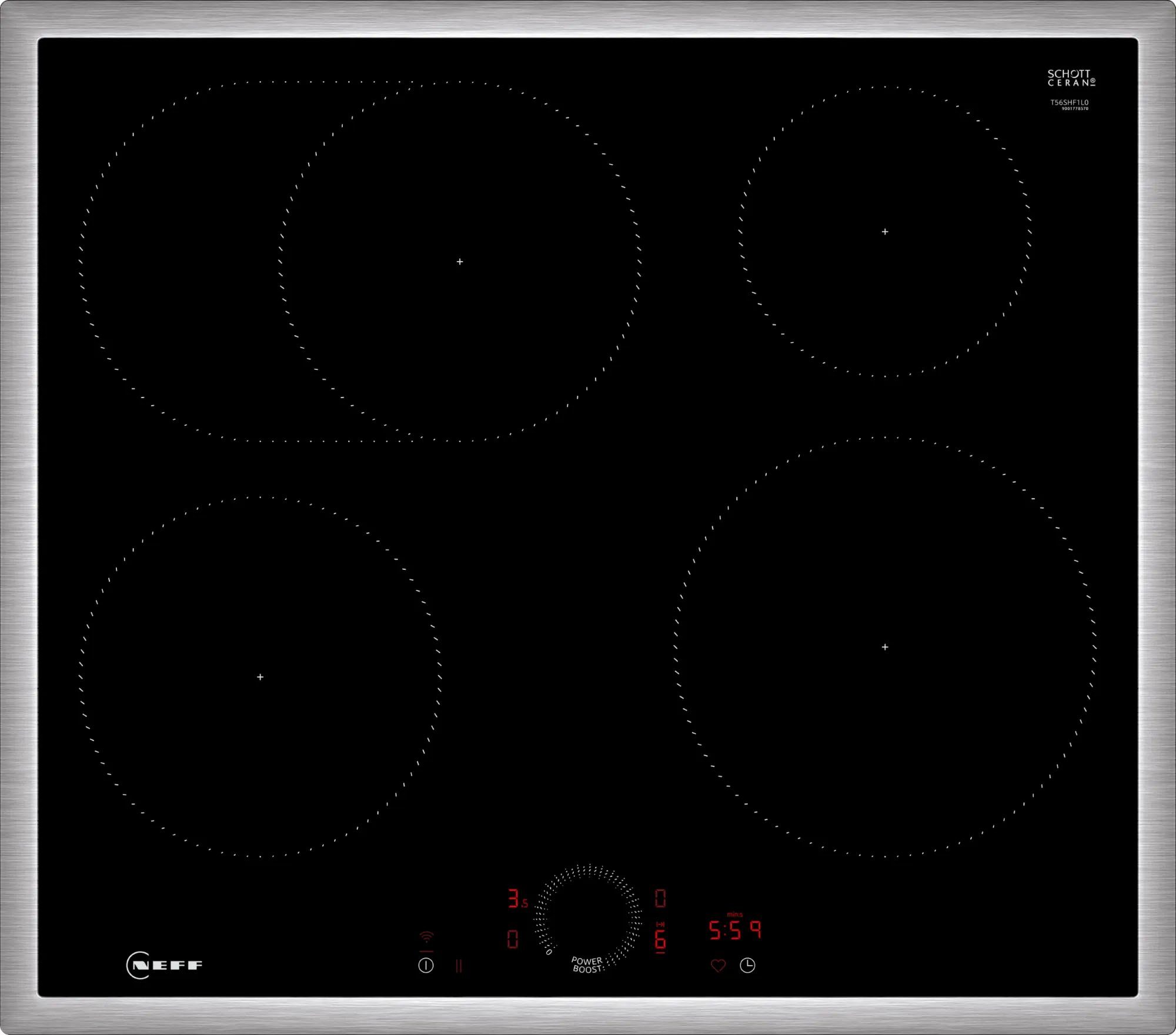 Induktions-Kochfeld N 50 T56SHF1L0