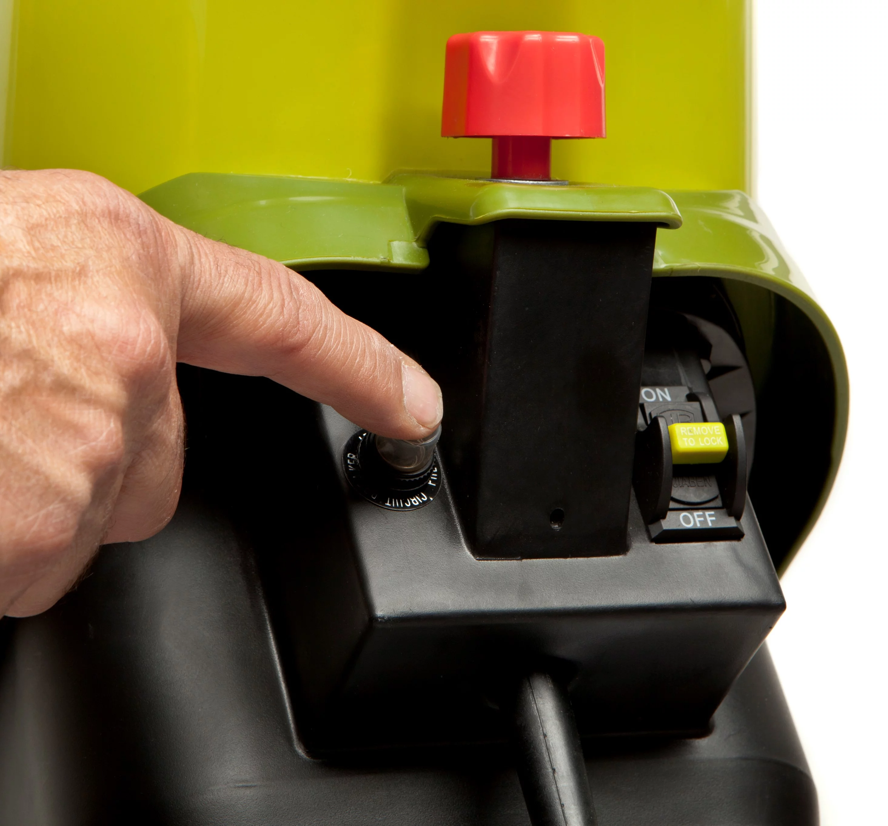 Trituratore e cippatore elettrico Sun Joe da 14 A, riduzione 16:1, diametro di taglio 1,5 - MadeInUSA
