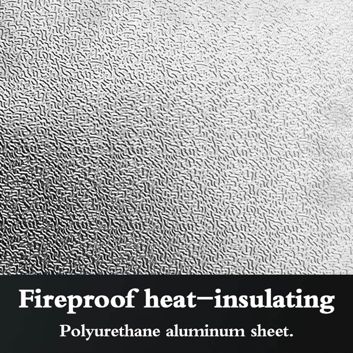 Generisch Hitzeschutzplatte aus Aluminium für Kühlschränke, flammhemmende Wärmedämmplatte, Brandschutz für Herd, Backofen, Mikrowelle, Schränke, Küchensicherheit