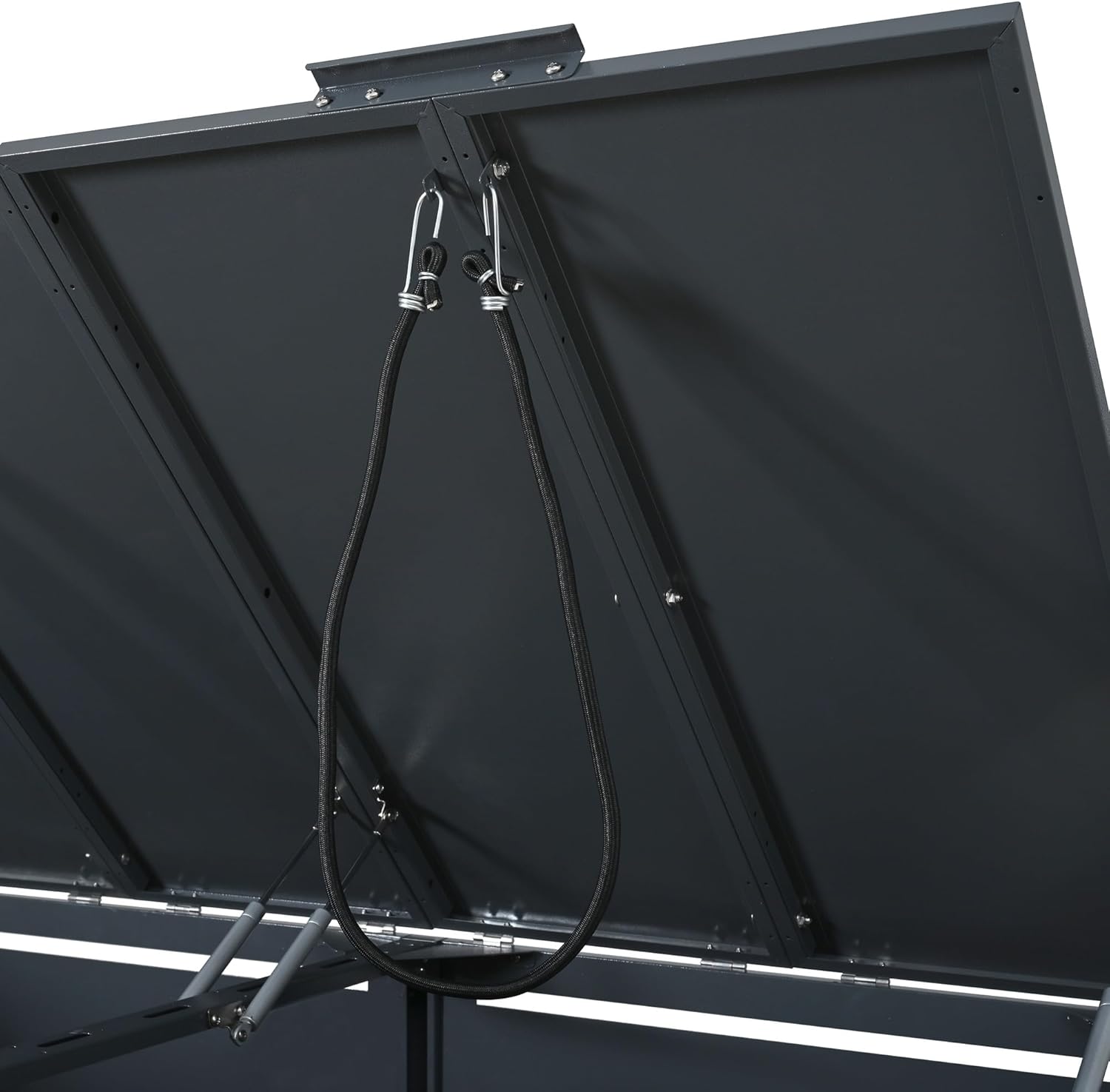 Mülltonnenbox 2Er Für 2 Mülltonne Bis 240L Mit Klappdeckel, Lüftungsöffnung Mit Lamellen, Trash Storage Compartments,Abschließbar, Zwei Türen, Garten Müllbox, Mülltonnenverkleidung,2 Bin