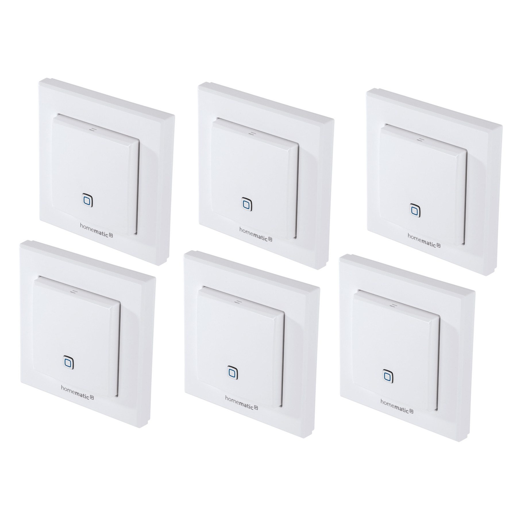 Innenwetterstation HOMEMATIC IP Smart Home 150181A0, Temp. und Luftfeucht. Sensor, 6