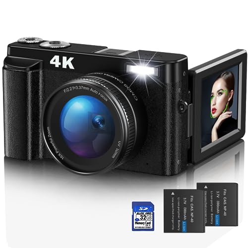 Fotocamera Digitale Vlogging Adolescenti Principianti