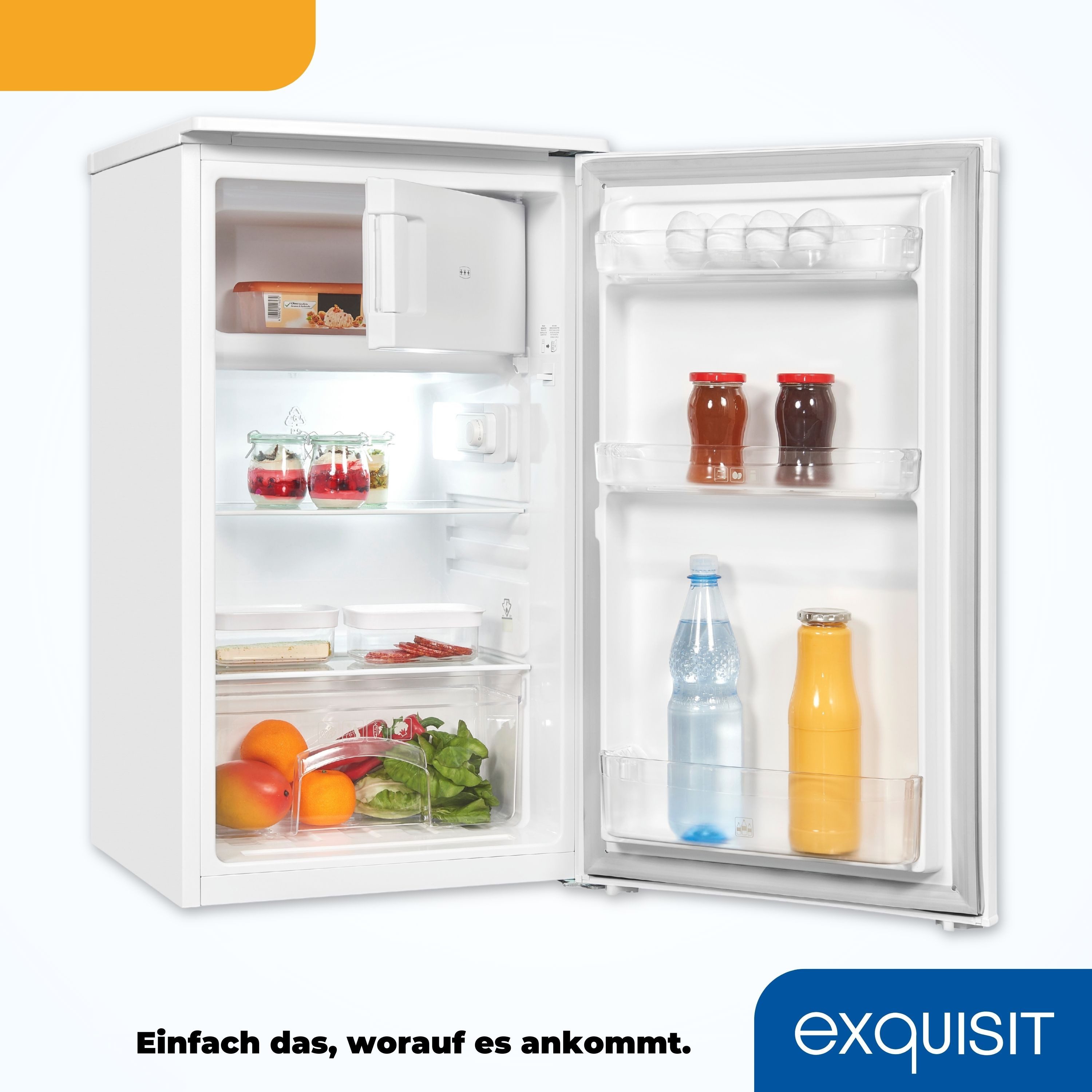 Kühl-/Gefrierkombination KS117-3-040D weiss