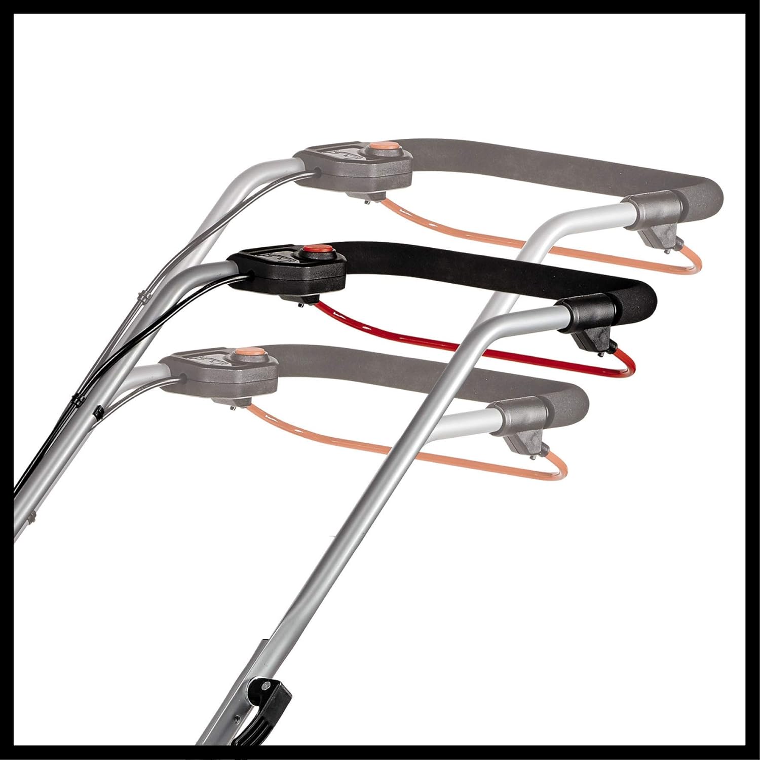 Einhell Akku-Rasenmher GE-CM 18/33 Li-Solo Power X-Change (18 V, 33 cm Schnittbreite, bis 200 m, Brushless, 30L Grasfangkorb, 25-65 mm Schnitthhe, ohne Akku)