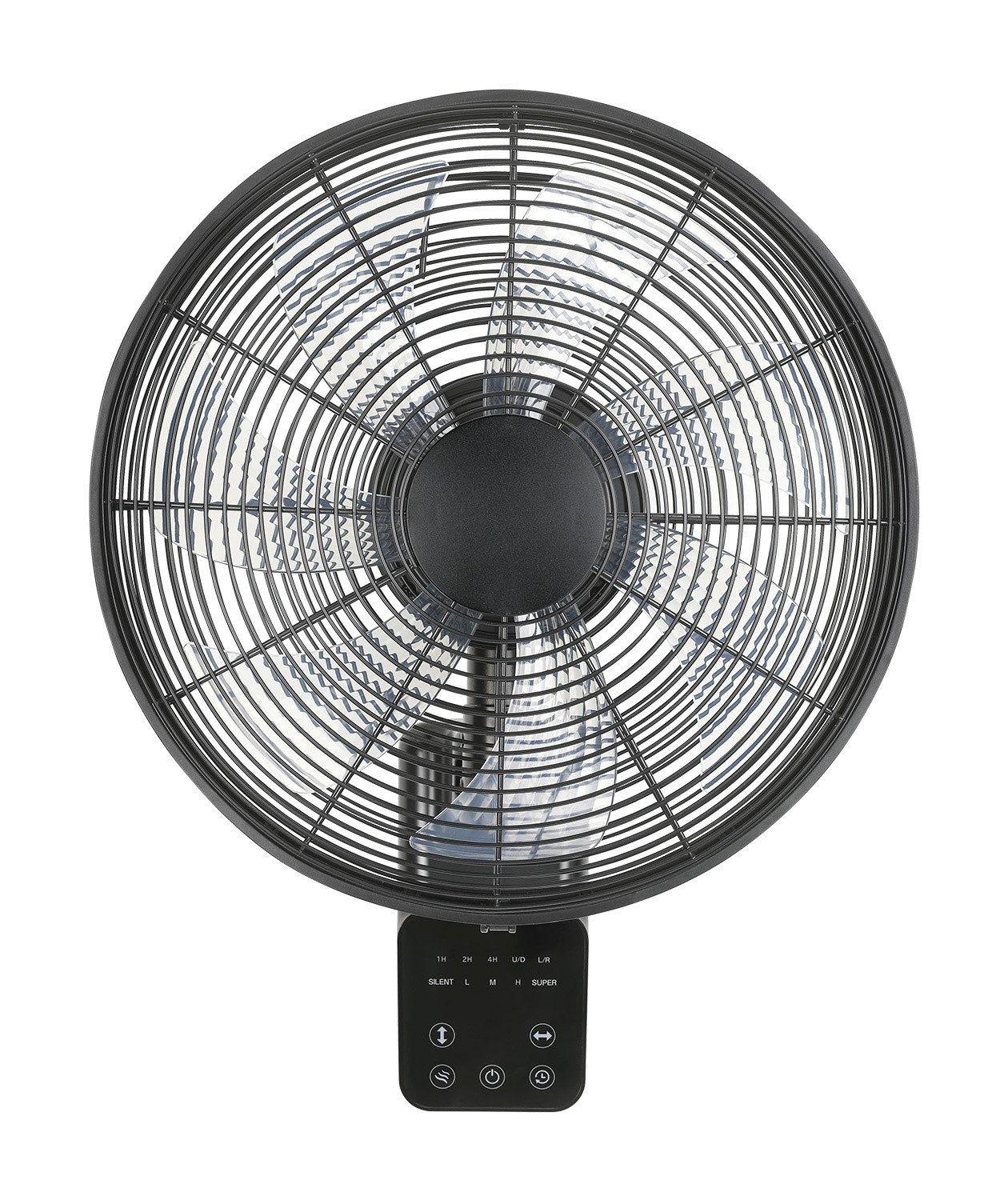 Wandventilator Wandventilator Airos Eco Design Wall II Schwarz