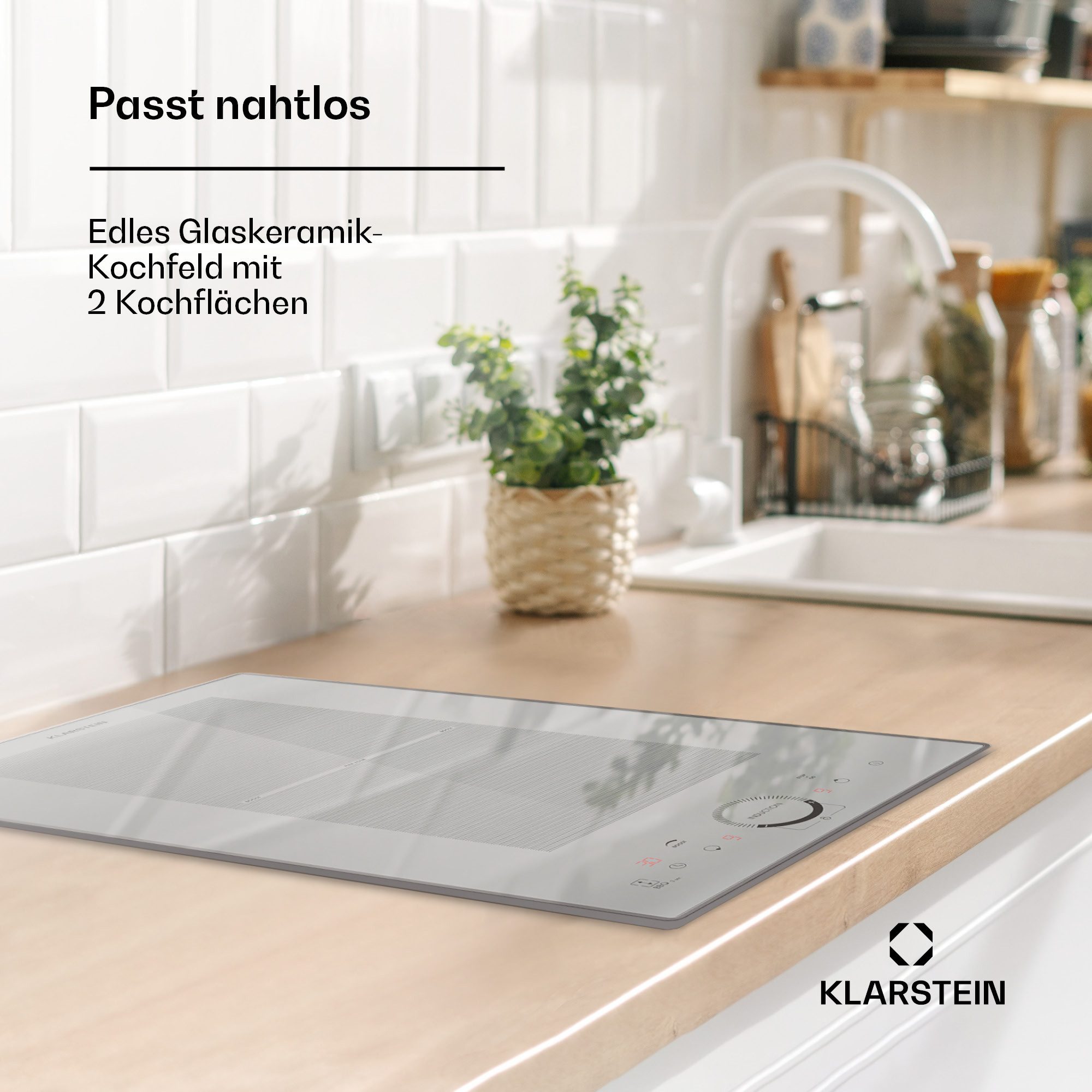Induktions-Kochfeld Delicatessa Slim Domino