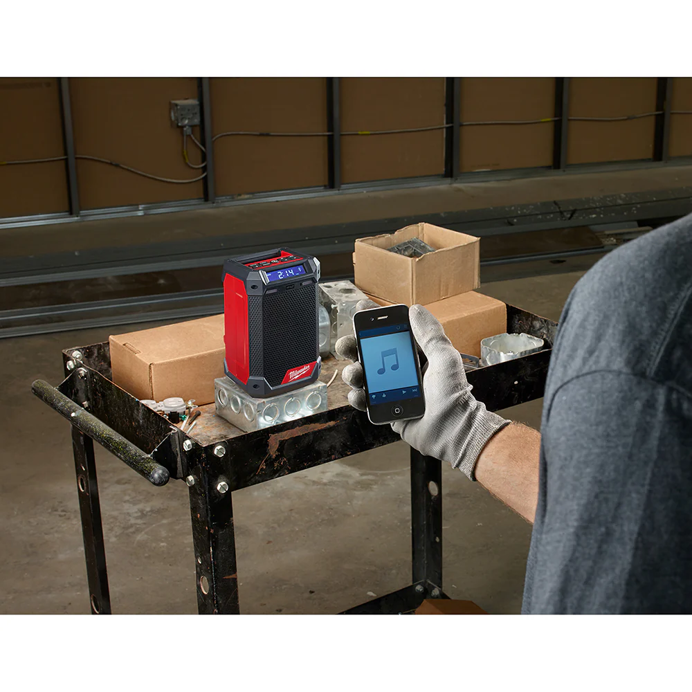 2025 Milwaukee 2951-20 Bluetooth Speaker M12 12V Radio/Oplader - Los Gereedschap