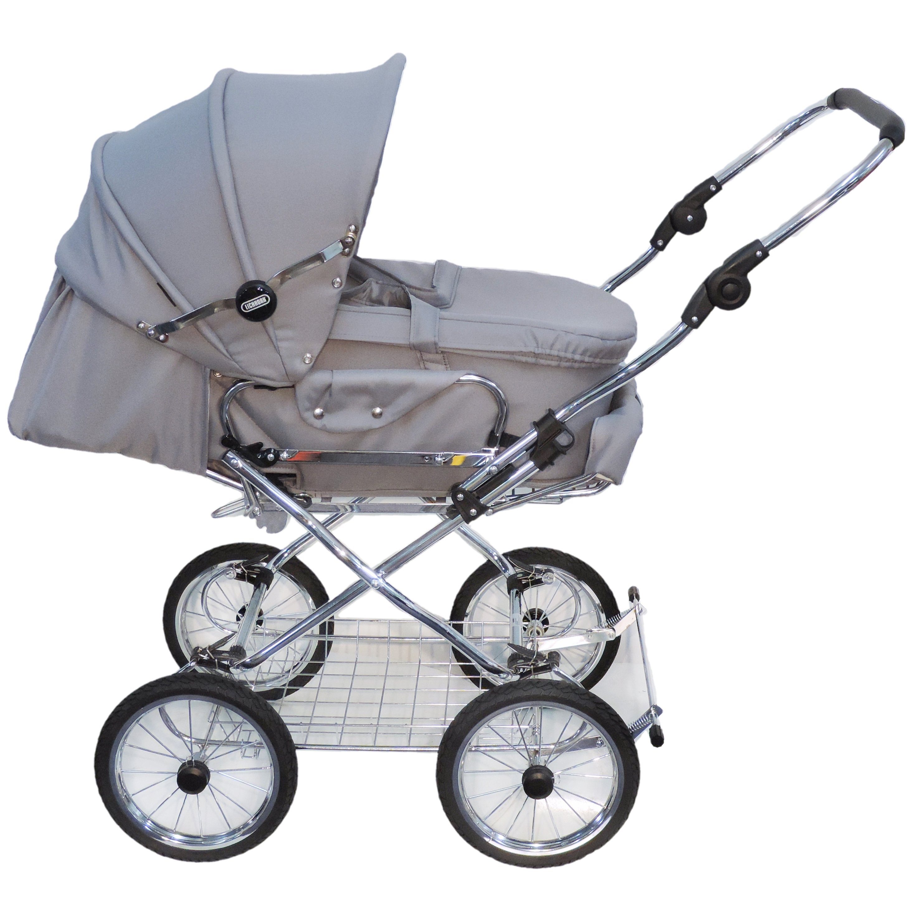 Kombi-Kinderwagen Designer 2in1 Retro - umbaubar - von 0-3 Jahre