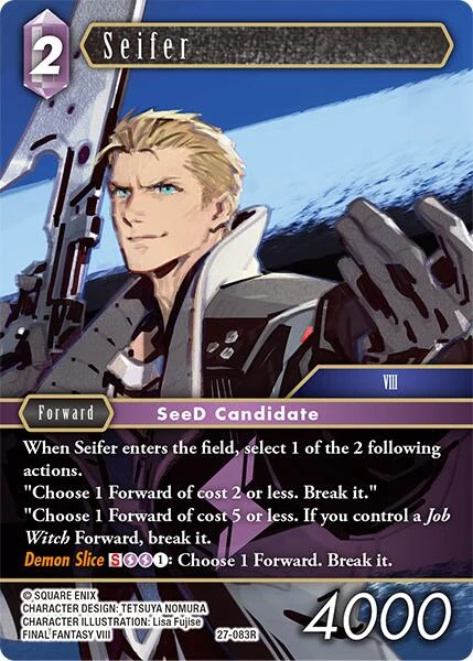 Seifer (27-083R) (Journey of Discovery)