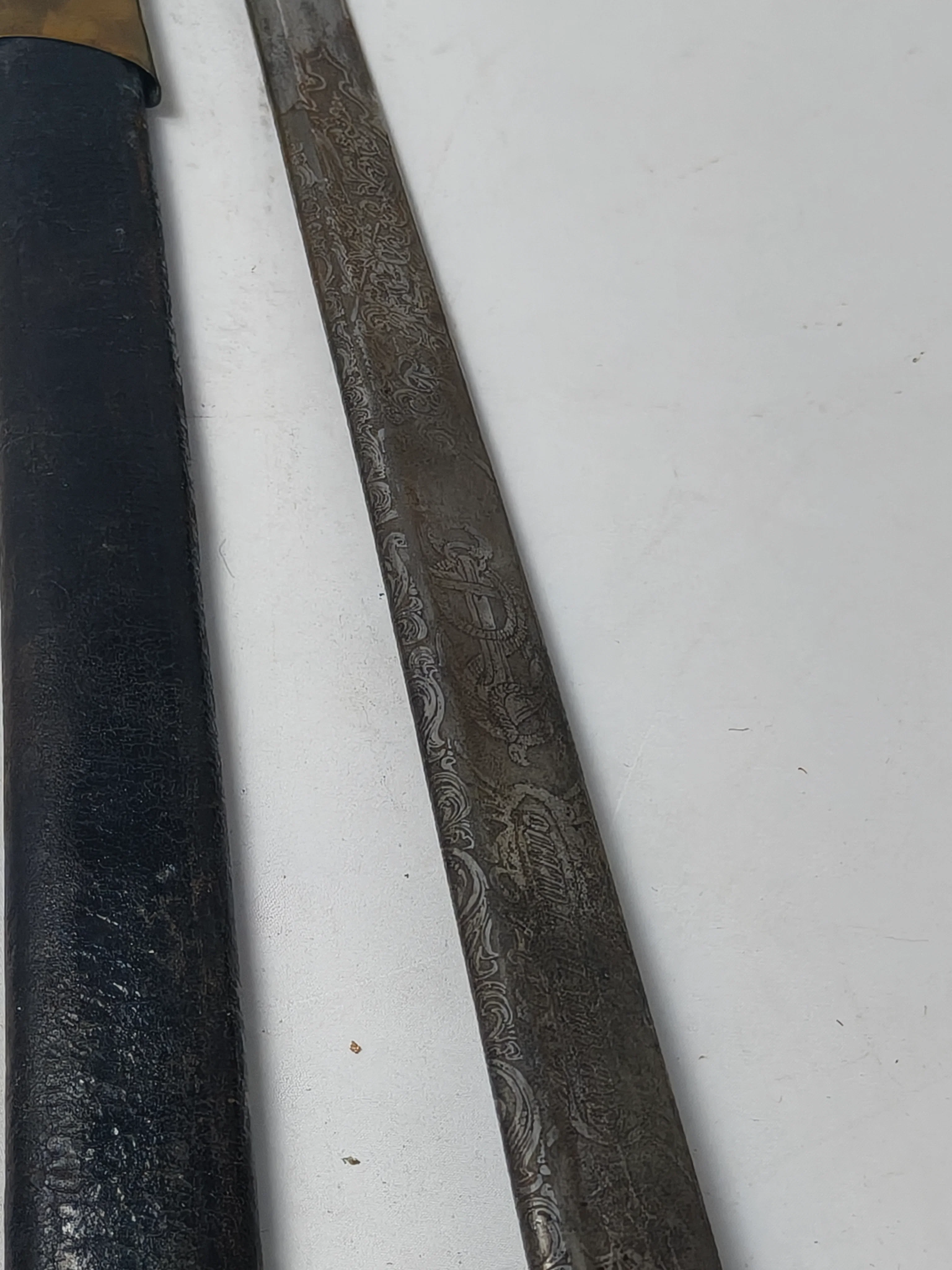 II Rep��blica Marine Official Ceremonial Saber. Spain
