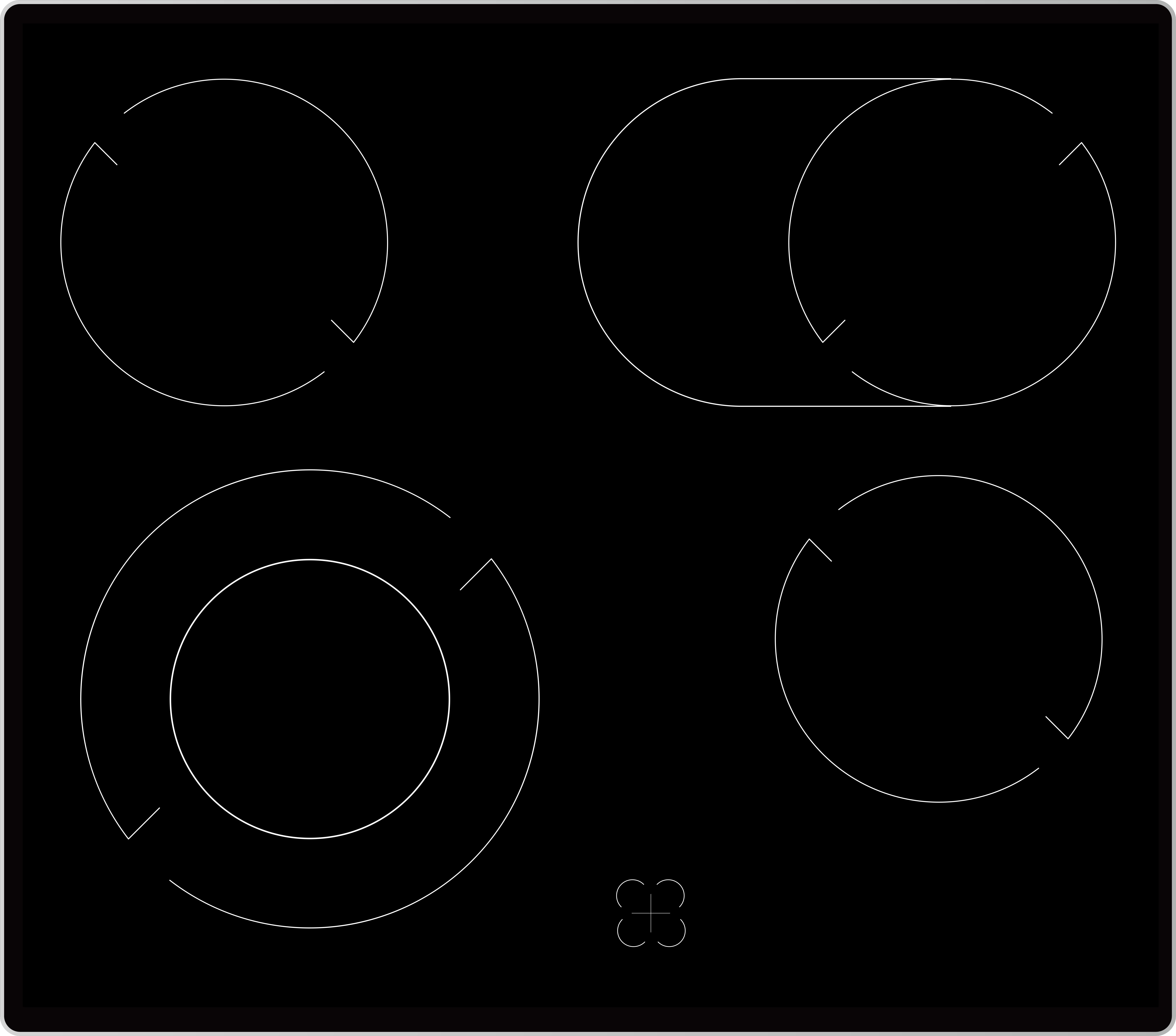 Backofen-Set PKM Einbauherdset EHS8-2KBIX 9 Backofen Funktionen Touch Control